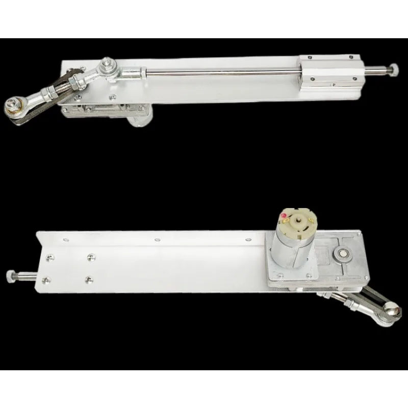 

12V Telescopic Reciprocating Mechanism | 3-15cm Stroke Electric Push Rod Motor with Crank Rod