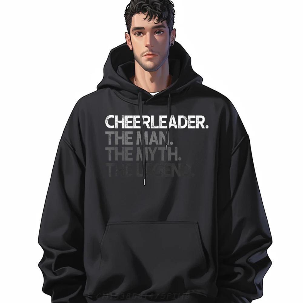 

Cheerleader Cheer Leader The Man O Neck Hoodies Lovers Day Hoodies Long Sleeve Classic Casual Hoodies Funny Men