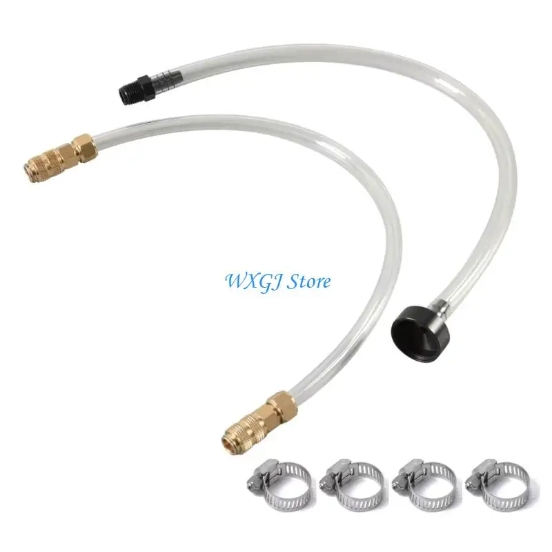 

37JE Marine Hydraulic Steering Bleed Corrosion Resistant Bleeder set for Bubble Removal & Refill In Marine Application