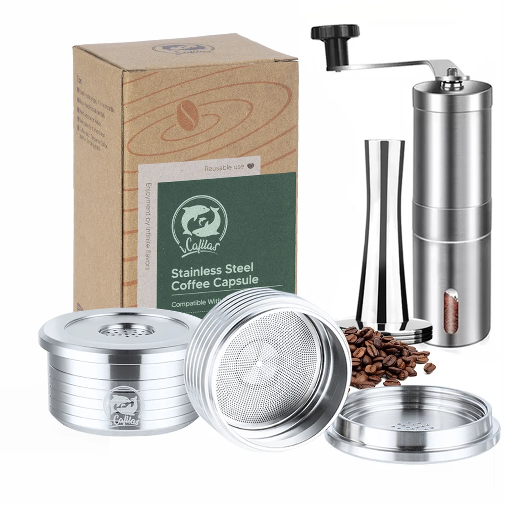 Wieder verwendbare kaffee kapseln Lavazz-a-1Point crema kaffeefilter edelstahl kaffee pads