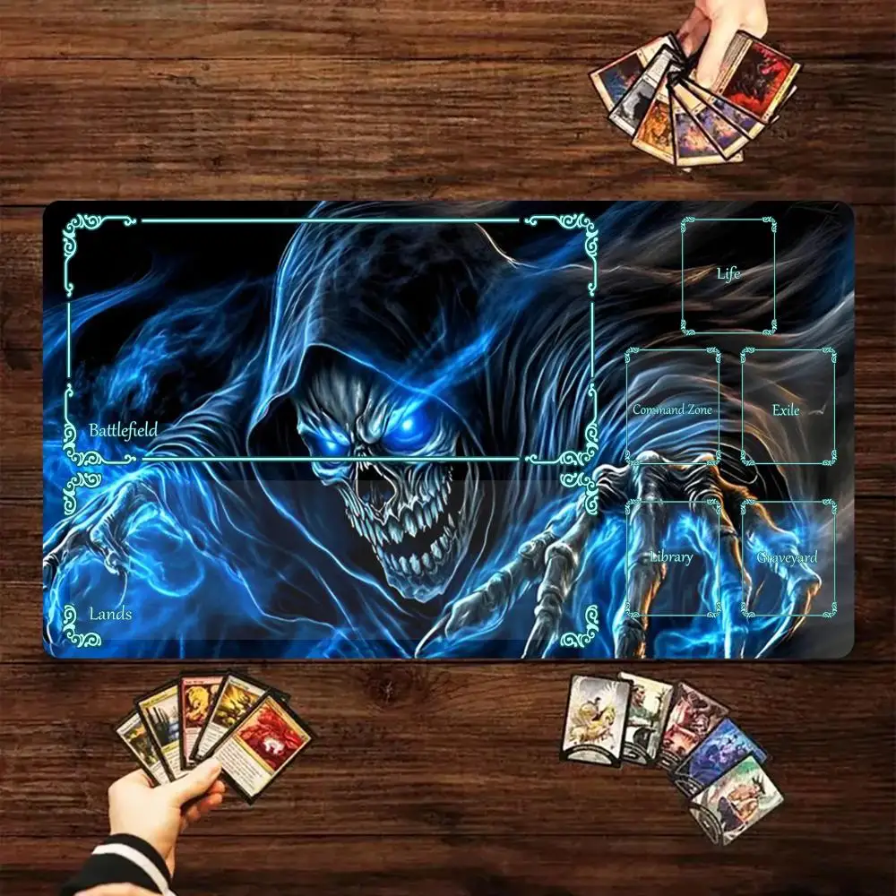 

Stylish Fantasy-themed for MTG TCG gamming playmat game play mat pads Beginner Card Battles Commander Gaming Deskpad