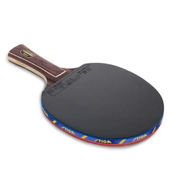 STIGA NCT Ⅶ EBENHOLZ Table Tennis Racket With Double Face Pimples In Rubber Long Handle Ping Pong Bat Fast Attack Good Control