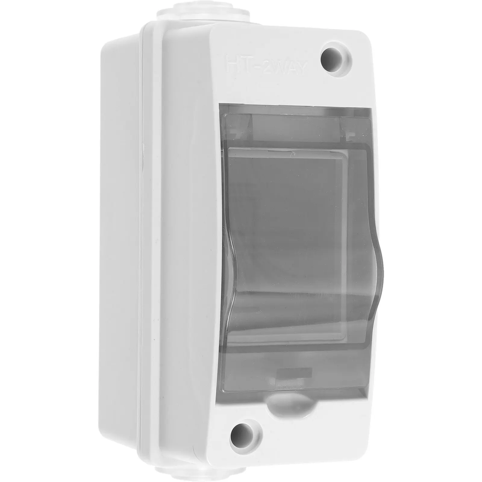 Weatherproof Outdoor Breaker Box – Plastic Electrical Enclosure with Viewing Window & Easy Mounting