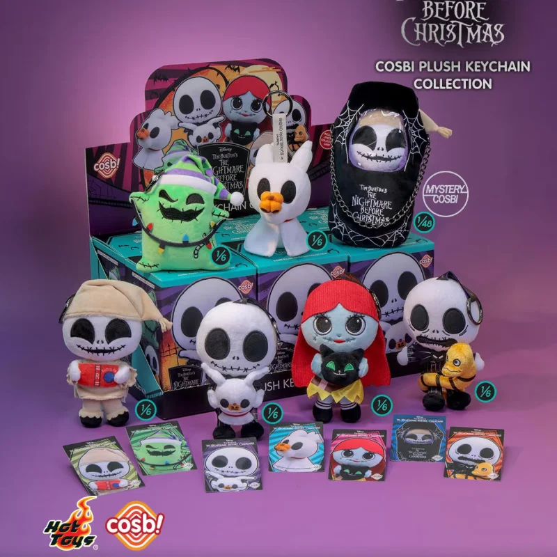 Nieuwkomers Originele Hot Toys Halloween-serie Cosbi-collectie Blind Box Halloween-cadeau Speelgoed Allerheiligen Decoraties Pop
