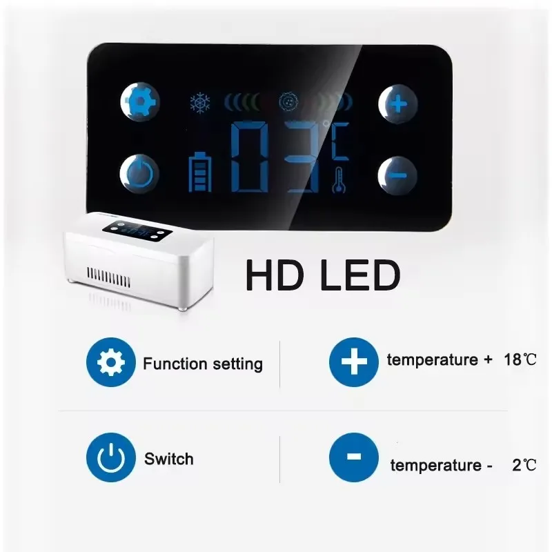 Insuline Geneeskunde Koelkast, Huishouden, Auto Reizen Thermostaat Koelkast, Diabetes Speciale Koelkast