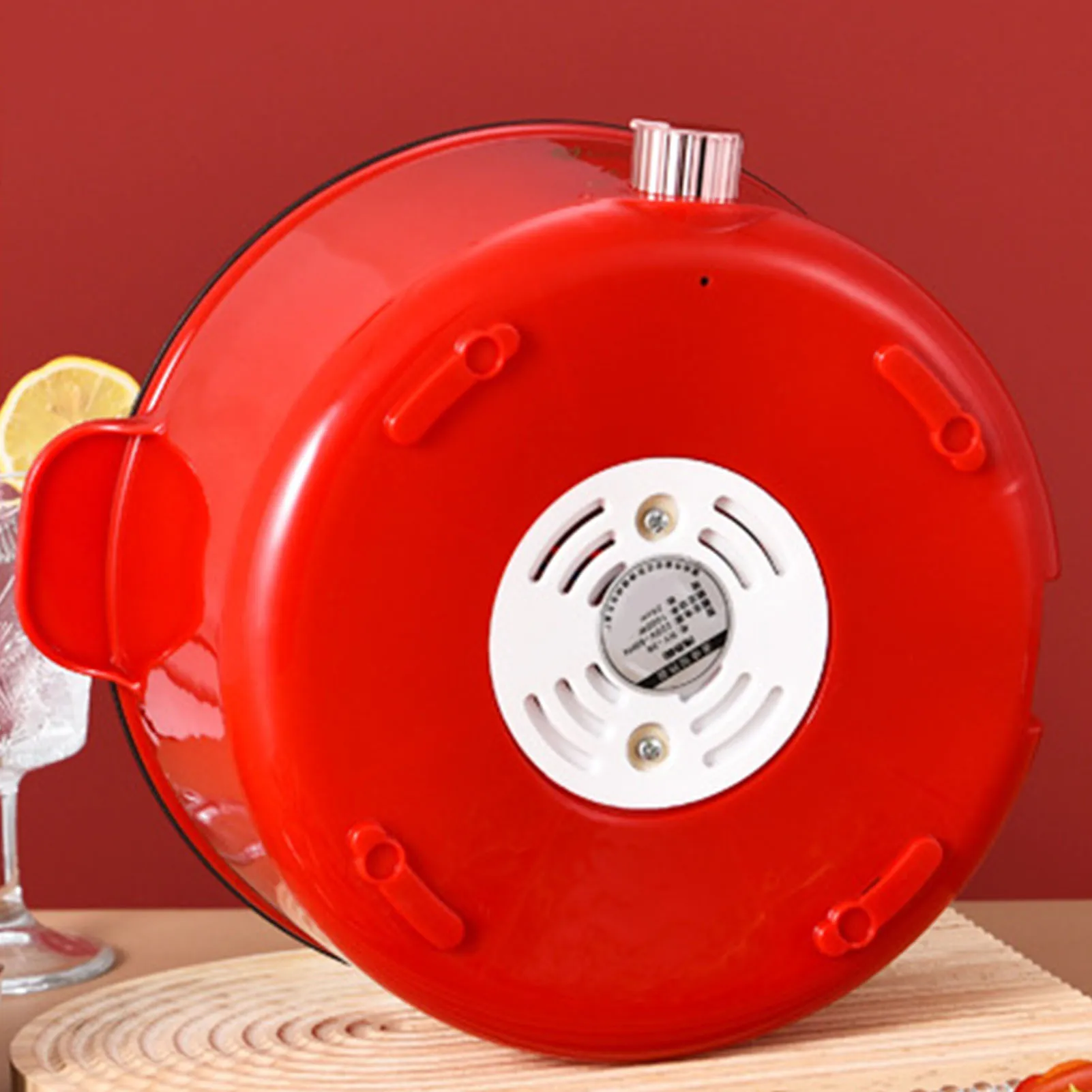 電気ポット 2.3L 400‑800W 3 ギアノブ制御ノンスティック電気鍋