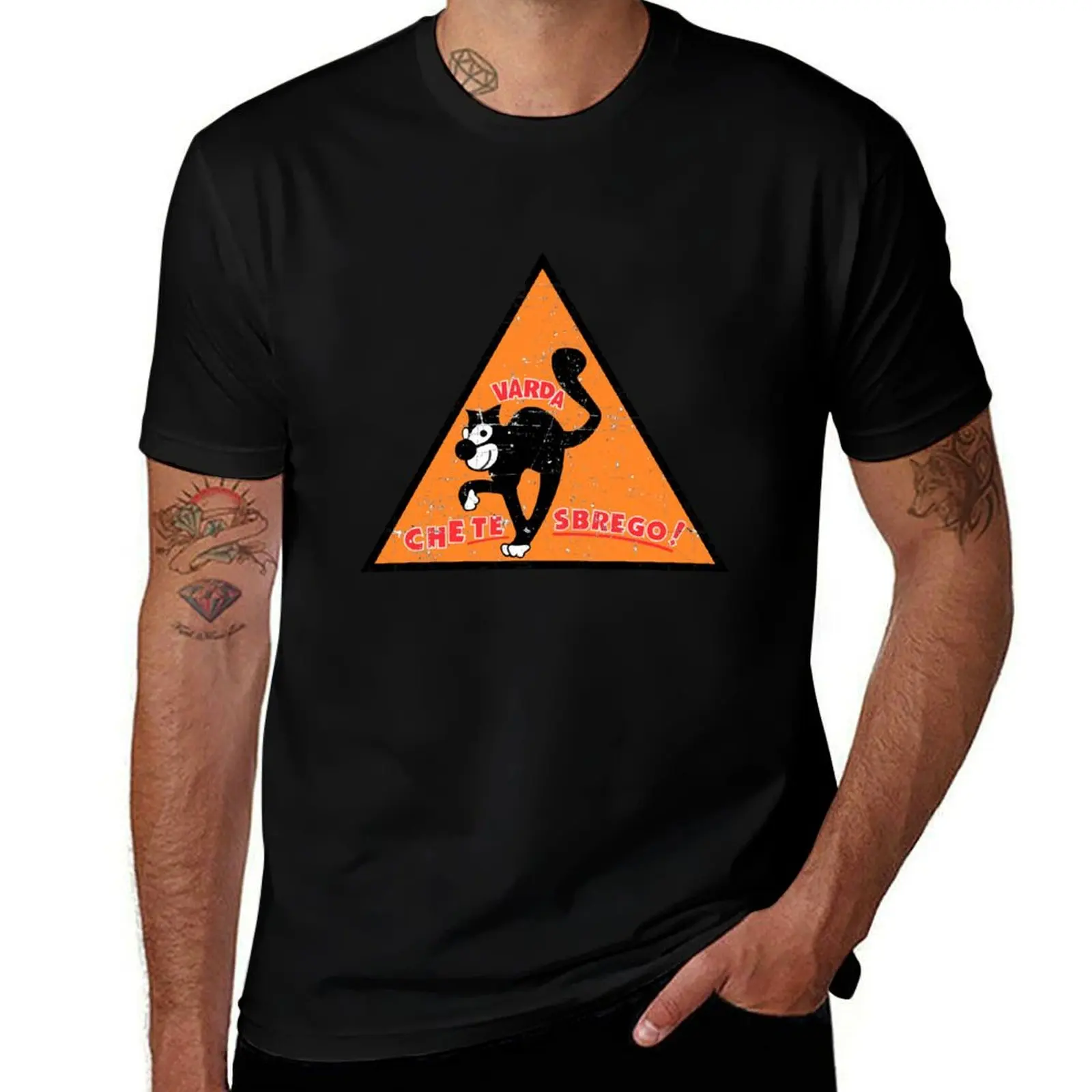 162o Squadriglia 161o gruppo - Varda Che te Sbrego - Orange - Grunge Style T-Shirt Holiday Lightweight T-Shirt