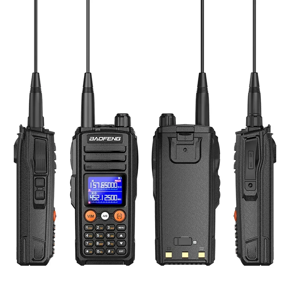 Baofeng UV-27 เครื่องส่งรับวิทยุ 15W กำลังสูงระยะไกลไร้สายความถี่ 999CH วิทยุแฮม 2 ทางวีเอชเอฟ ยูเอชเอฟวิทยุ FM แบบพกพา