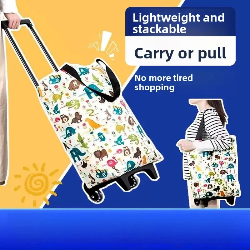 portable-lightweight-aluminum-alloy-folding-shopping-cart-vegetable-buying-pulling-car-sturdy-durable-for-home-travel-use