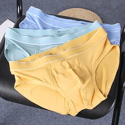 Fashion Man Briefs Cotton Underwear L XL XXL XXXL XXXXL 4XL Size Comfortable Men Underpants Breathable Bodysuit Panties