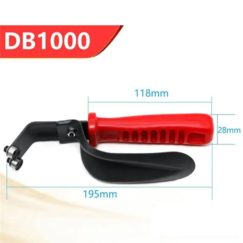 AS63-DB1000 Double Sided Deburring Tool For Sheet Metal With BN8010 Blades, 0-12Mm Capacity Range
