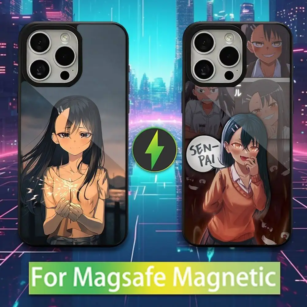 

Anime N-Nagatoro S-San Phone Case For iPhone 16,15,14,13,12,11,Pro,Max,Plus,Mini,Magsafe,Magnetic Wireless Charging Case