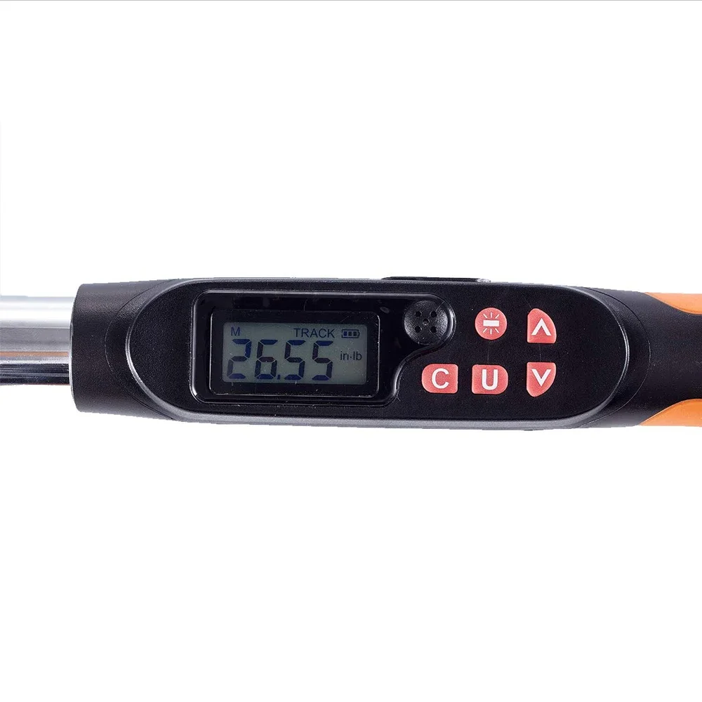 SOLUDE Electronic Digital Adjustable Torque Wrench,1~340 Nm,Portable Precision Measuring Tools