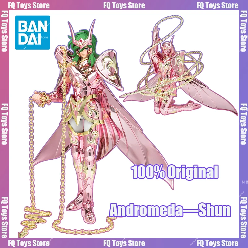 

Original Bandai Saint Cloth Myth EX Andromeda Shun God Cloth Figures PVC Action Model Collection Toys Gift