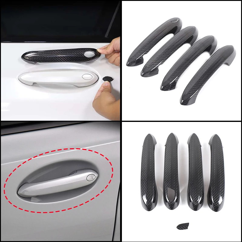 

For BMW 3 5 Series 6 Series GT I3 X3 X4 X5 X6 X7 G20 G30 G32 I01 G01 G02 G05 G06 2018-2025 Exterior Door Handle Decorative Cover