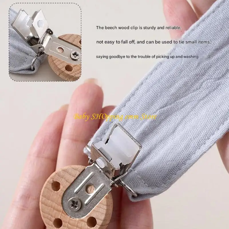 23GD Reusable Pacifier Clip Chain for Infant Baby Soothing Toy Lanyard Rope Holder