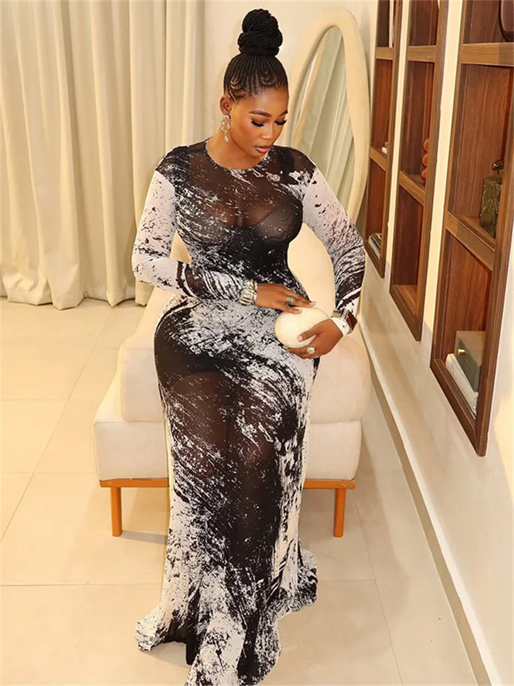 Thumbnail 4 - #27 Trending Flowing Long Dress Right Now