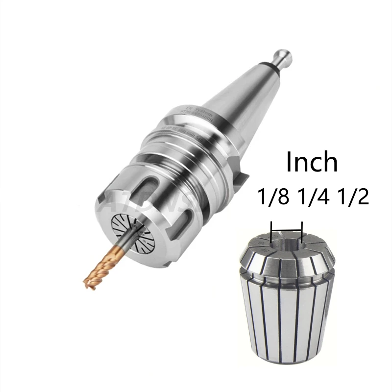 ER20-1/8 1/4 1/2 Inch 3.175mm 6.35mm 12.7mm ER Collet For CNC Tool ER8/11/16/20/25/32 Set