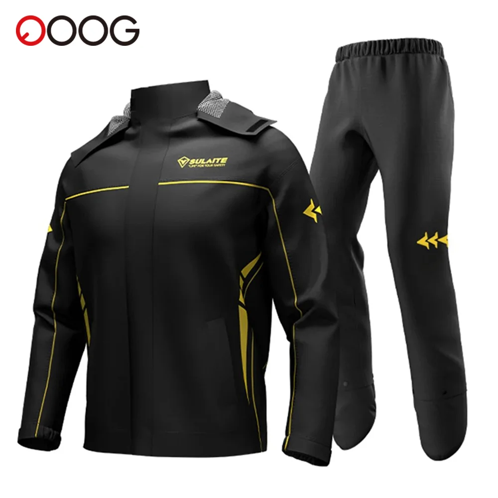 Motorcycle Waterproof Clothing And Rainy Days Reflective Raincoat Set Motorcyclis Breathable Comfortable Ultra-thin Raincoat