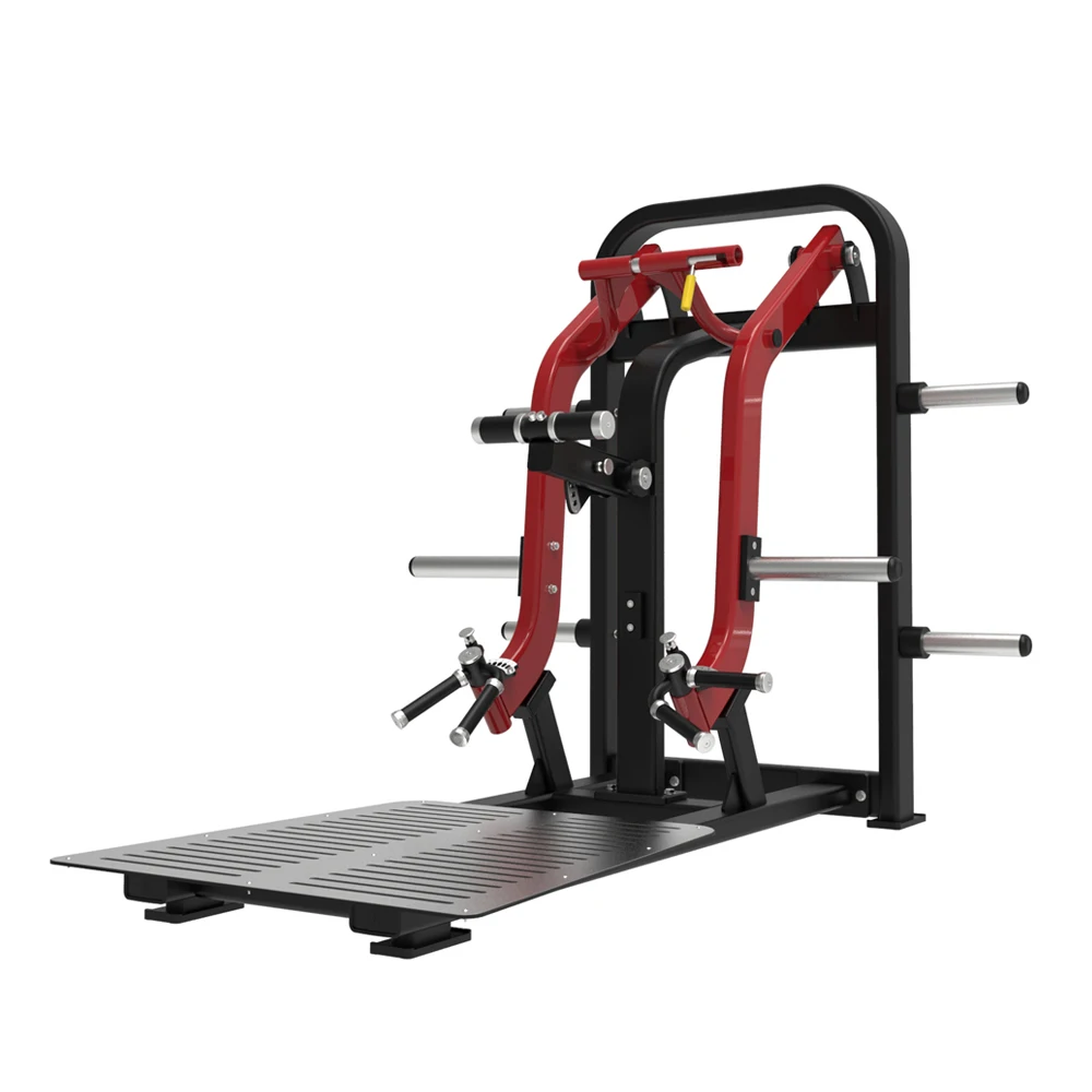 Plate Loaded Commercial Gym Rowing Squat Lunge/ Deadlift Machine Back Workout Multi Low Row And Deadlift Machine