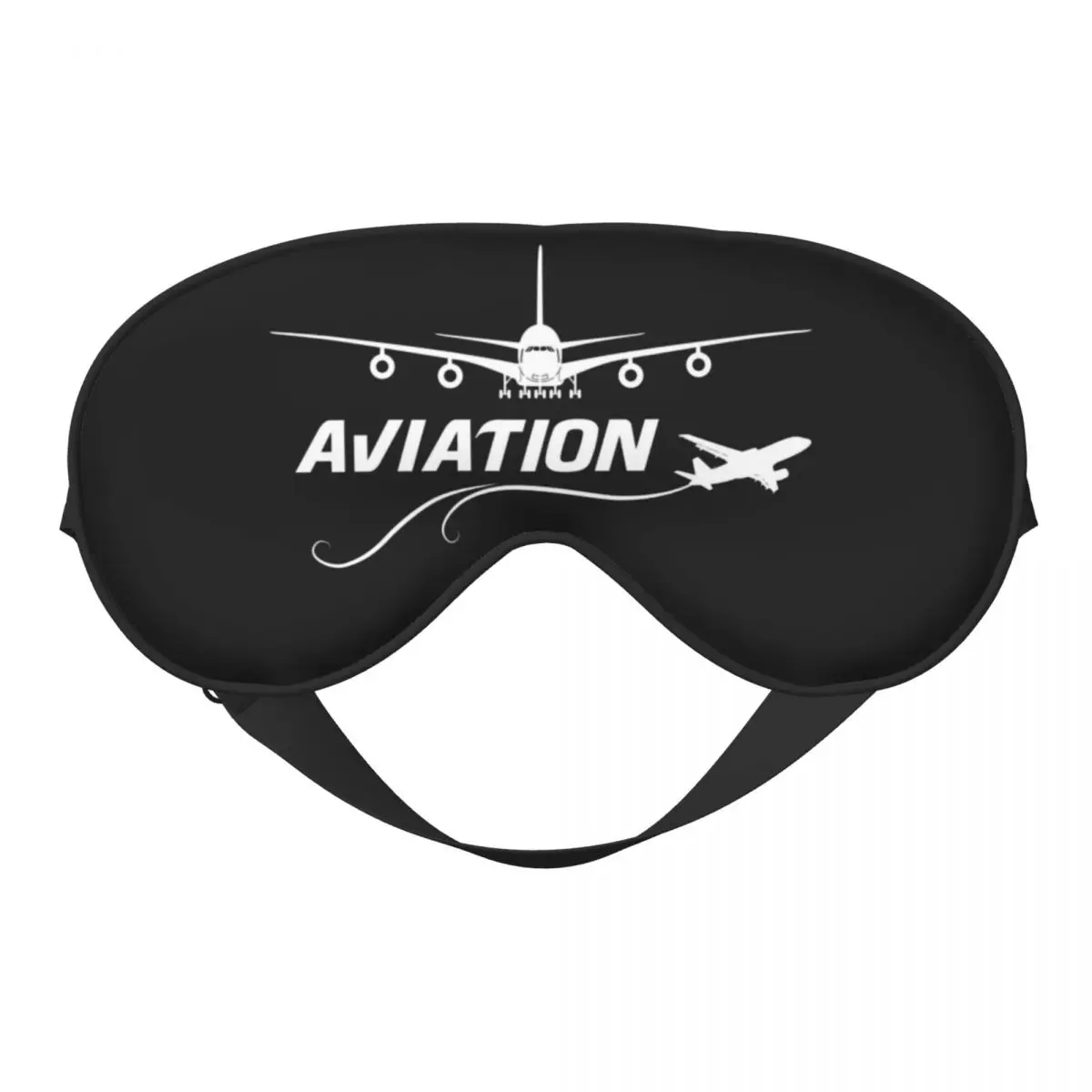 

Custom Aviation Lover Eye Patches Airplane Pilot Aviator Air Fighter Blindfold Travel Sleeping Eye Mask Lunch Break Eye Covers