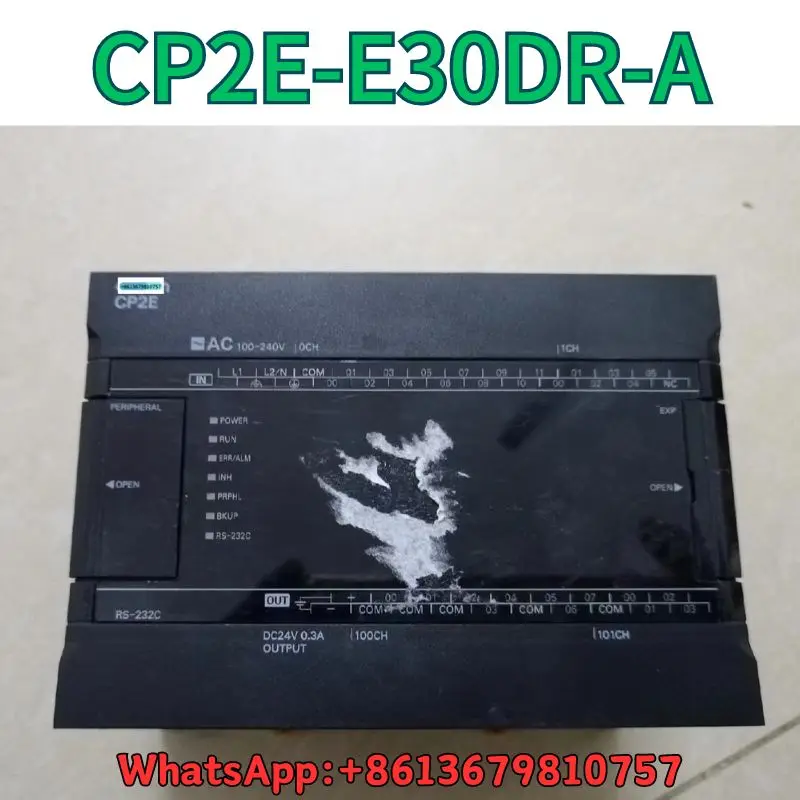 

Used PLC CP2E-E30DR-A test OK Fast Shipping