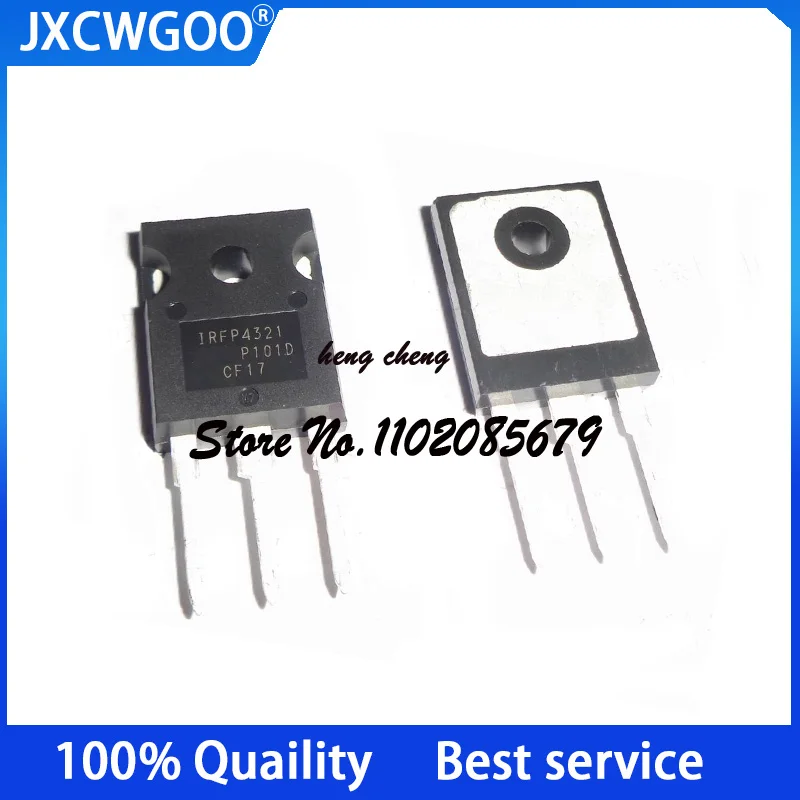 10PCS 100%New Original IRFP4321 IRFP4321PBF TO-247 MOSFET N-CH 150V 78A