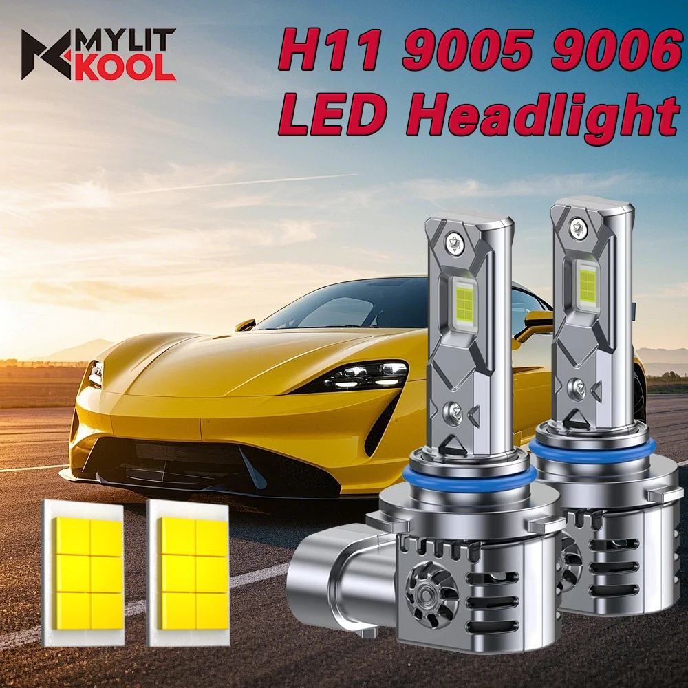 

H11 LED Headlight Canbus Wireless Fog Lamp Plug and Play 1700000lm Car Light Bulb 9005 HB3 9006 HB4 9012 Car Headlight 6000K 12V