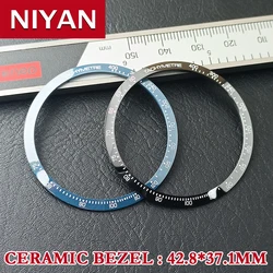 42.8*37.1mm substitute sloping bezel Watch Insert Ring celebrities Watch Accessories