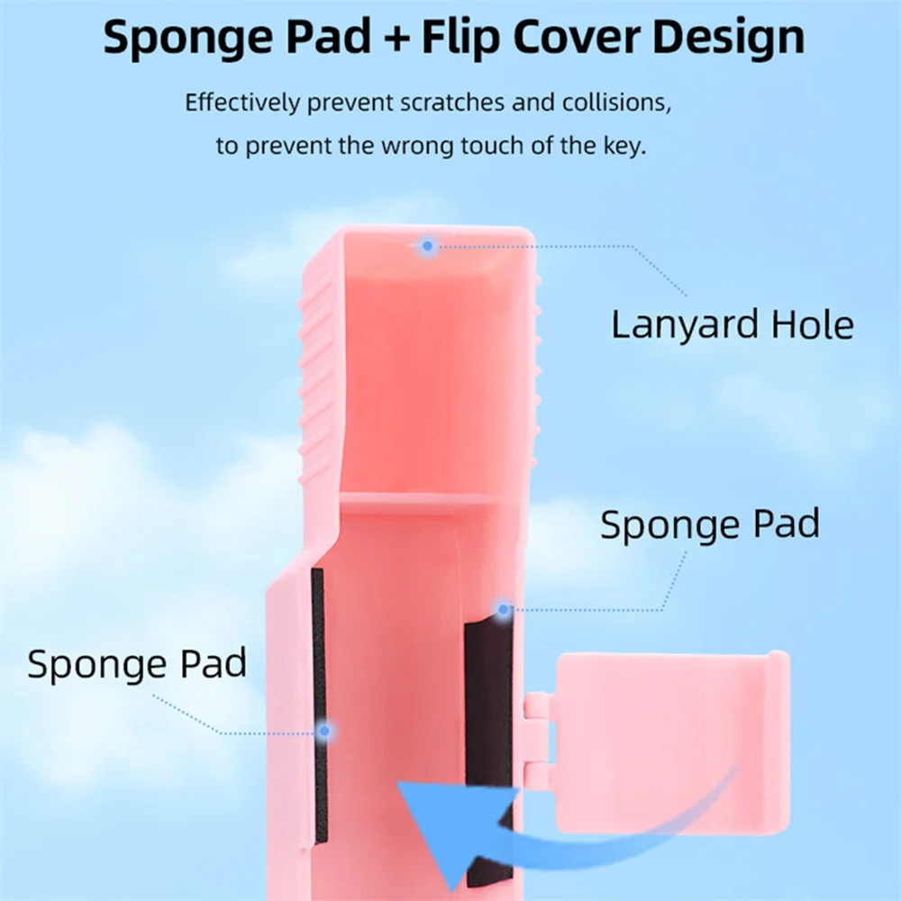 Para dji osmo pocket 3 lente capa protetora pc câmera protetor de tela acessórios de armazenamento