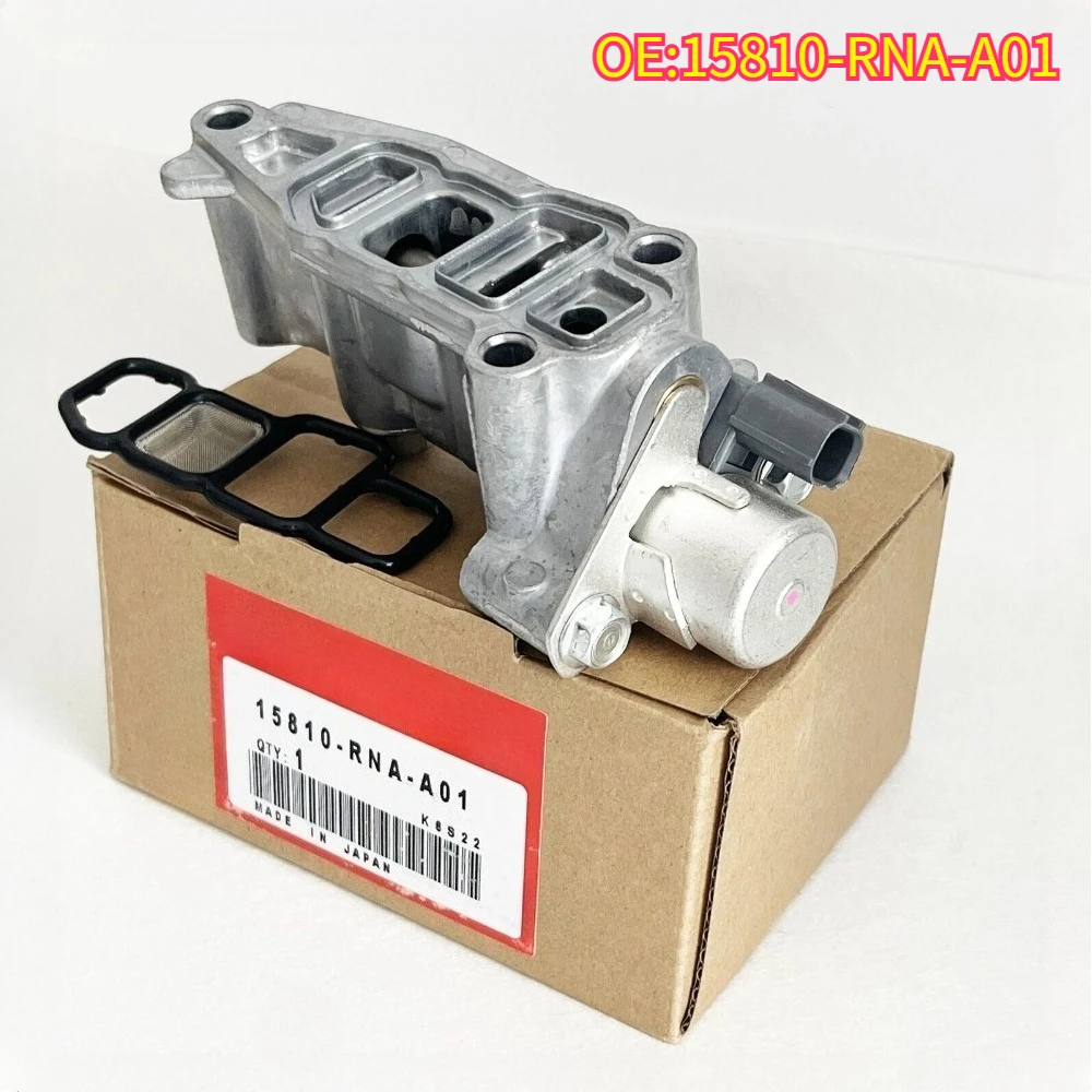 

High quality New For 15810-RNA-A01 Car VTEC Solenoid Spool Valve For Honda CRV RE1/2 2006-2011 For CIVIC FA1 15810RNAA01