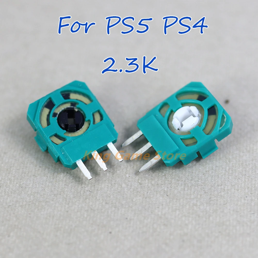 3pcs Original OEM 3D Analog Micro Switch Button for PS5 PS4 Controller Potentiometer Thumbstick Axis 2.3K Resistors