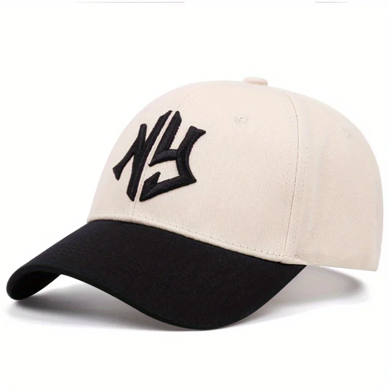 Fashion Men 3D Letters NY Embroidery Baseball Caps For Women Korean Snapback Hip Hop Hat Female Male Unisex Sport Visors Sun Hat