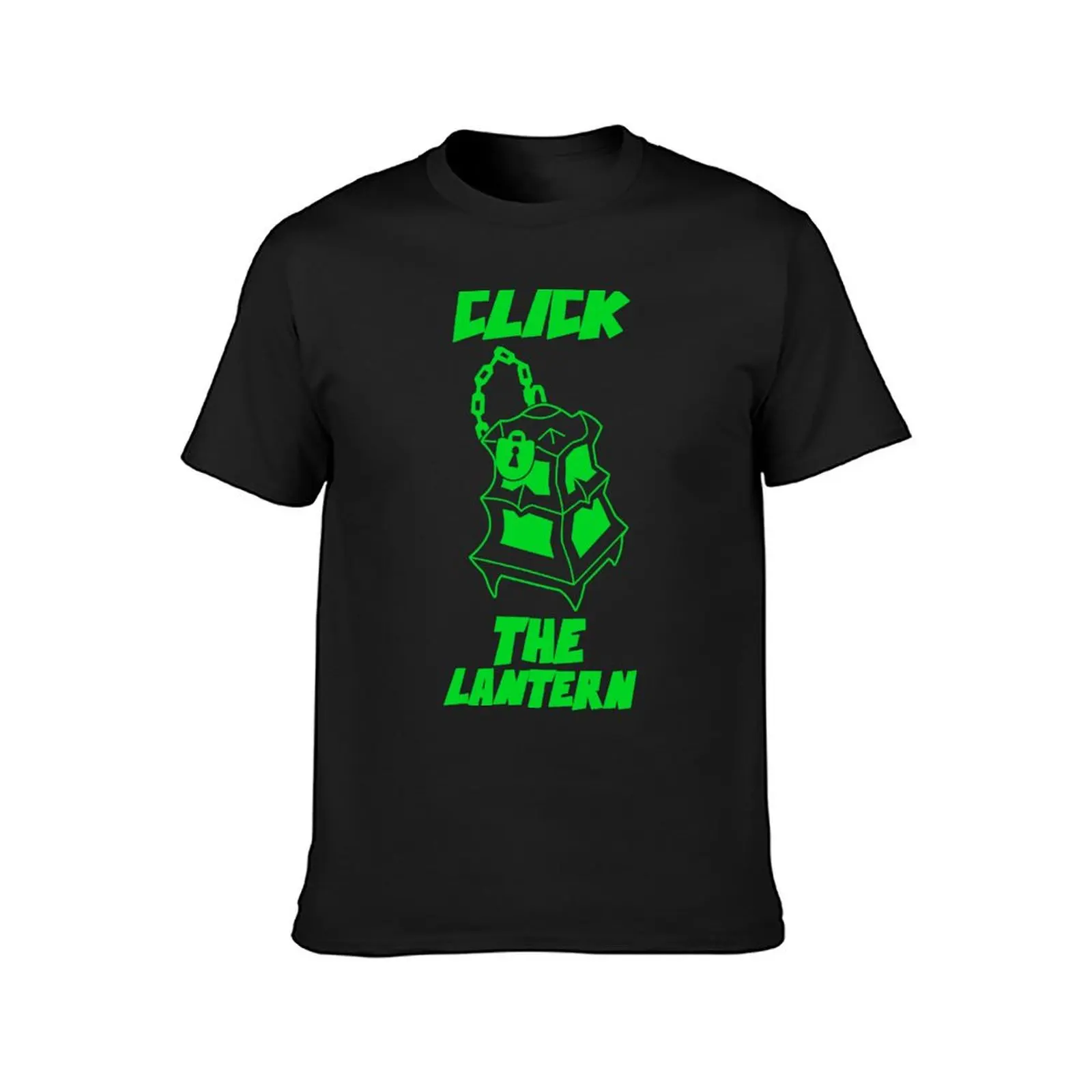 Click The Lantern T-Shirt quick-drying cute clothes vintage clothes slim fit t shirts for men