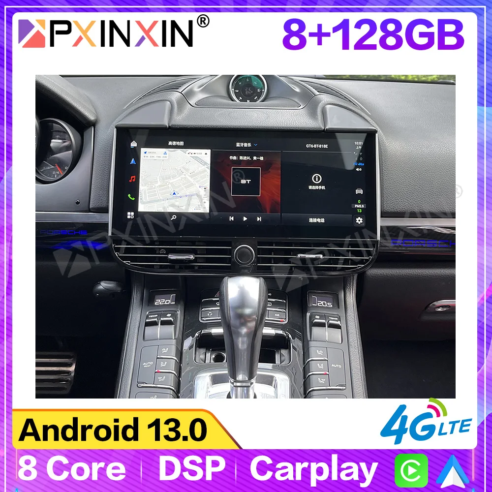 

For Porsche Cayenne S Hybrid V6 958 92A Turbo 2010-2017 Android Car Radio 2Din Autoradio Stereo Multimedia Video Player GPS Navi