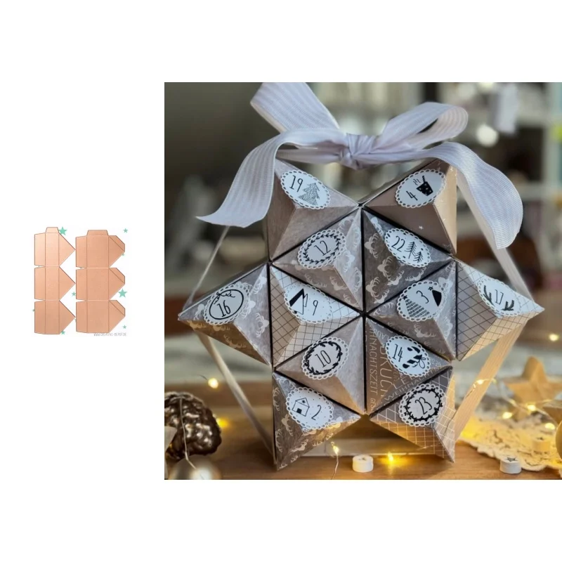 Neue Ankunft Presell Weihnachten Stanzformen und Stempel für DIY Scrapbooking/Fotoalbum, dekorative Prägung, DIY-Papierkarten