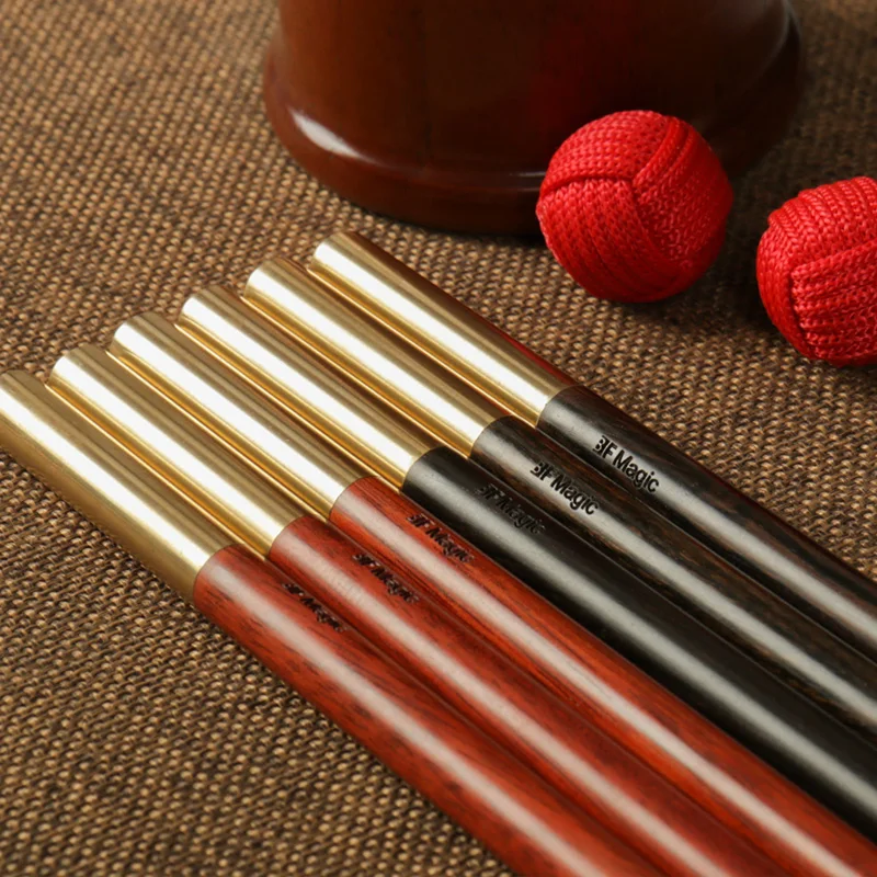 Varita mágica de madera de dos colores, accesorio para trucos de magia, herramienta de mago, accesorios de ilusiones de calle para escenario de primer plano, truco divertido