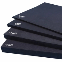 Thickness 3/5/10/15mm EVA Rubber Pad EVA Foam Board EVA Foam Sheet Sound Absorption Insulation Foam DIY Model Making 60 Degree