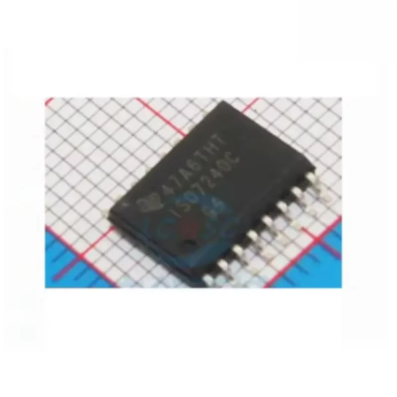 10PCS ISO7240CDWR  SOIC-16 Quad Digital Isolator 25Mbps 2500Vrms Original