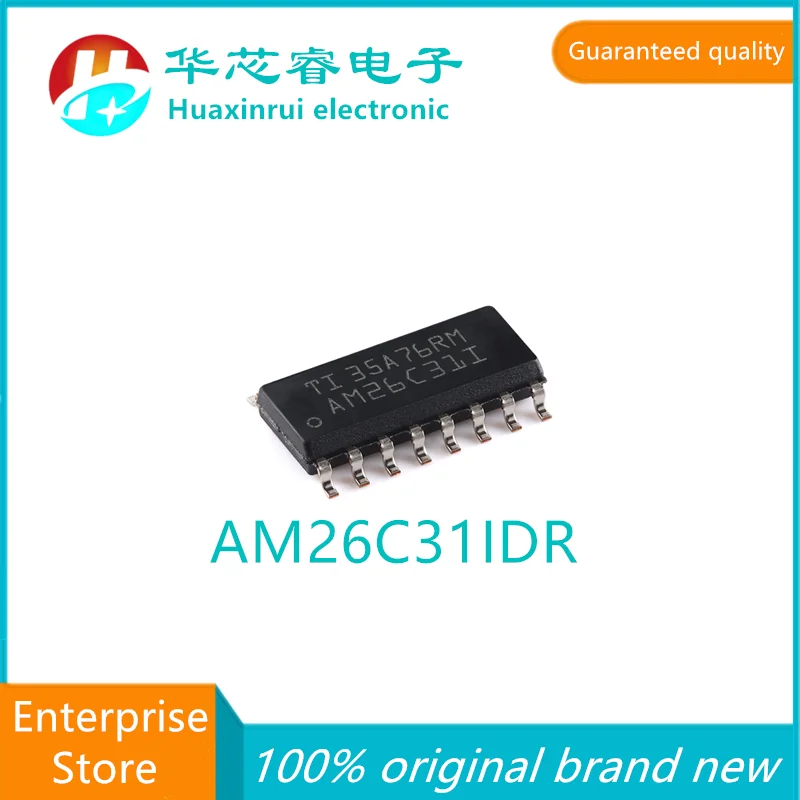 AM26C31IDR SOIC-16 100% original brand new AM26C31I four way differential line driver chip AM26C31IDR