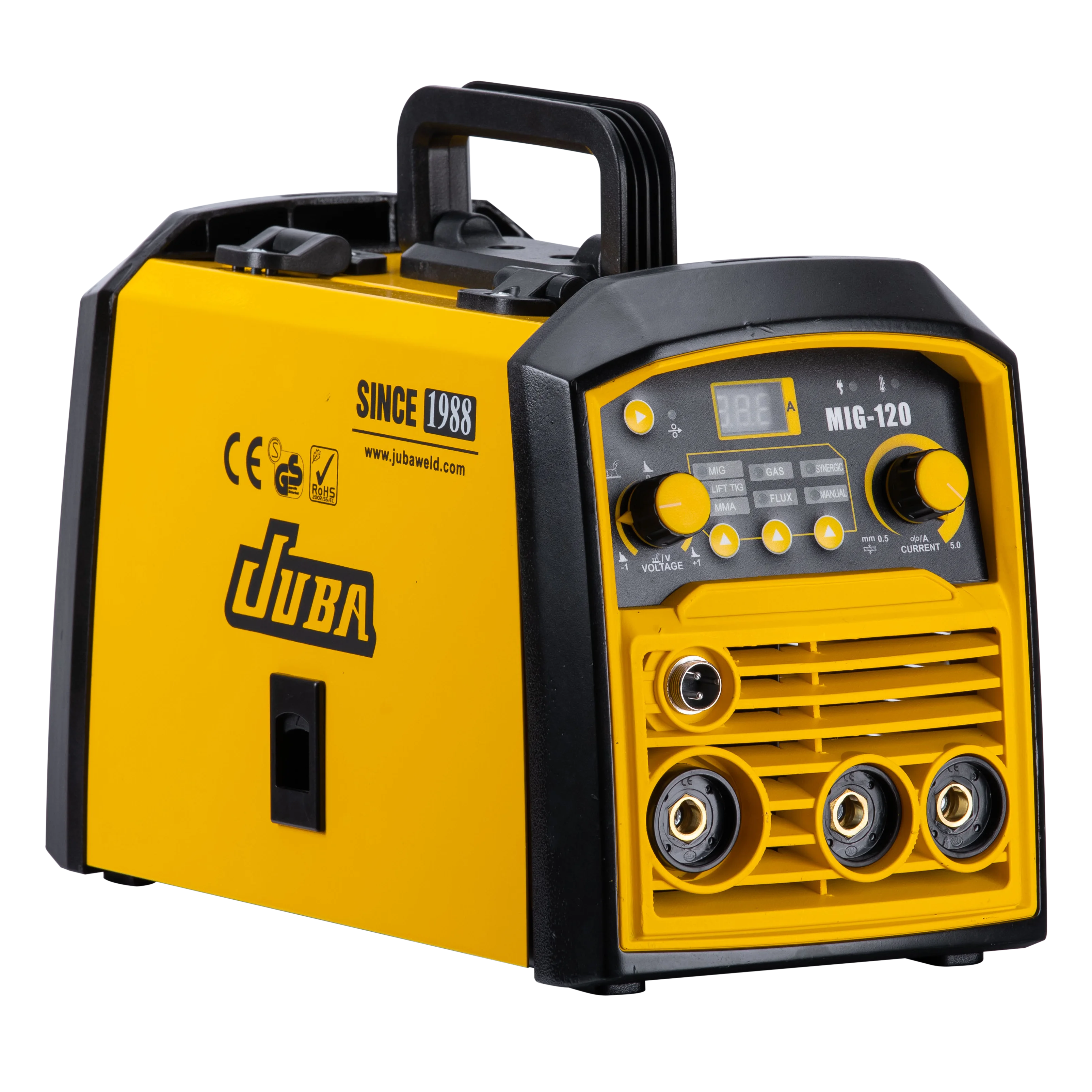 

Soldadora Mig 200 Co2 dc inverter mig g-u-n spool 220V 5Kva Welder