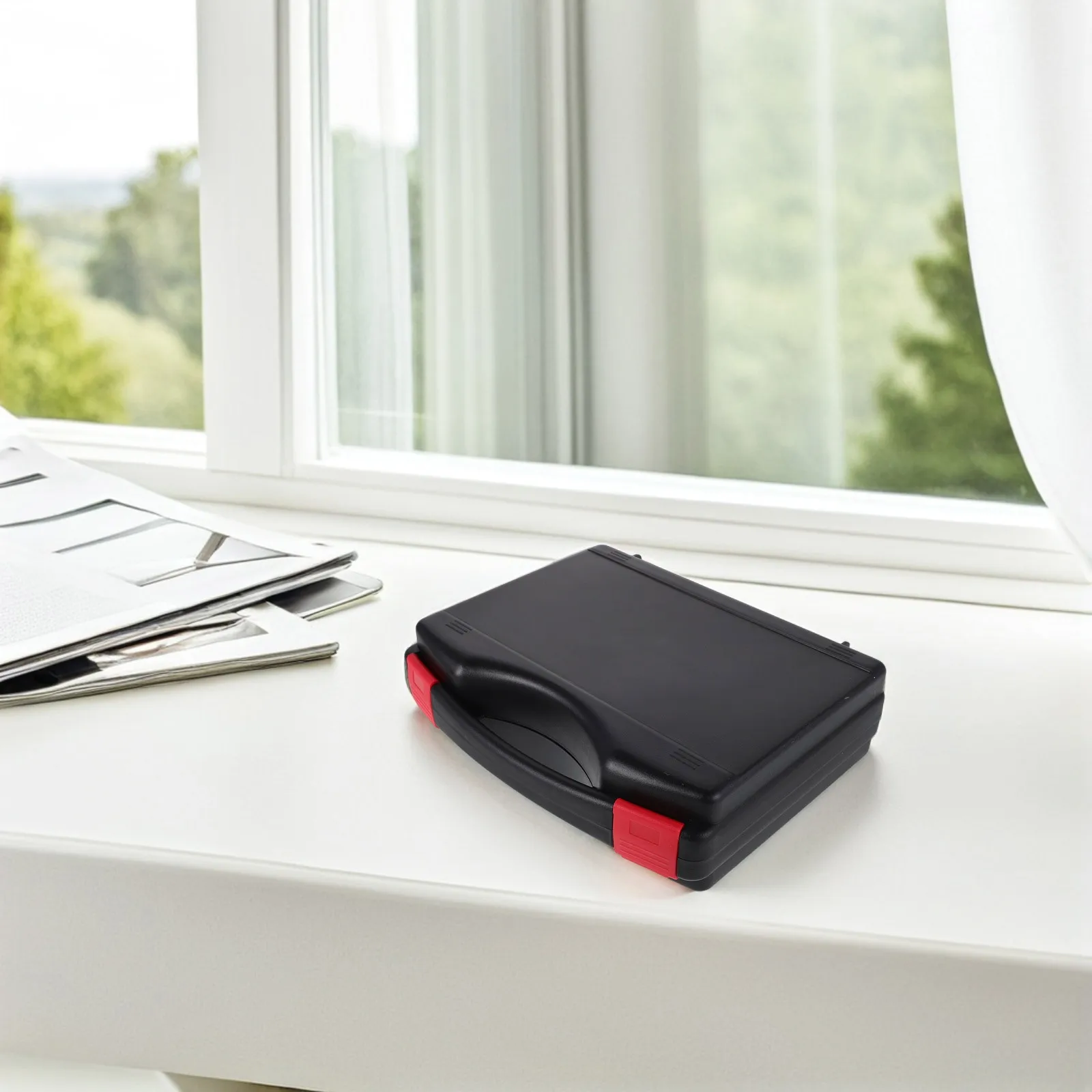 Scatola portaoggetti giroscopico Organizzatore portatile multifunzionale Accessori per custodie per viti in plastica resistente di grande capacità