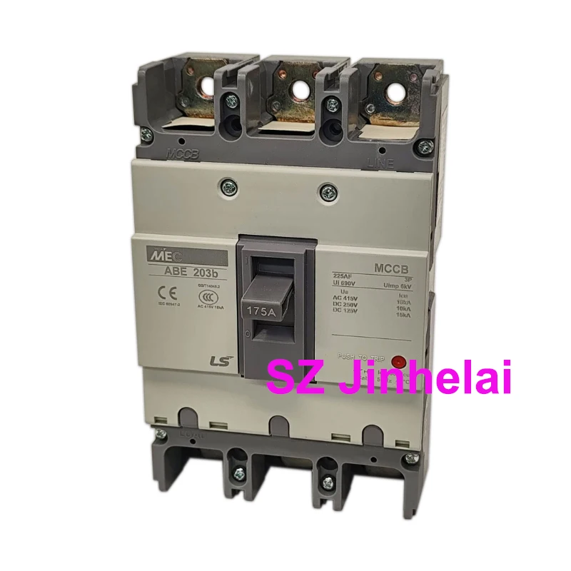 

Authentic Original LS Molded Case Circuit Breaker Air Switches ABS203b ABE203b 3P 125A 150A 175A 200A 225A 250A