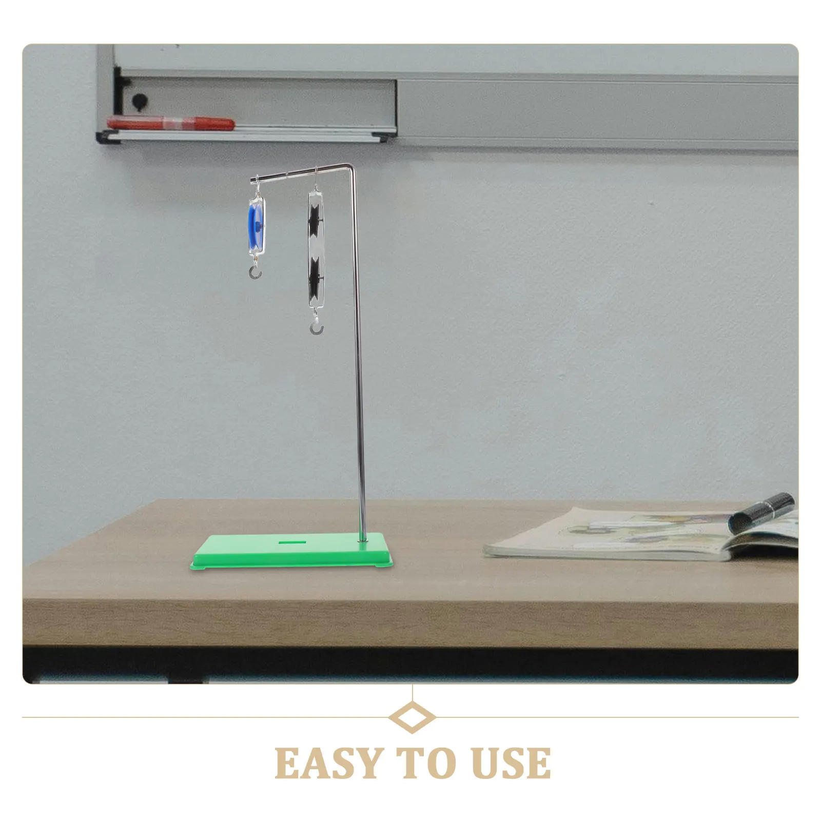 1Set Pulley Group Teaching Equipment Reliable Physics Experiment Kit Pulley Block Stand Holder Set Science Education Laboratory