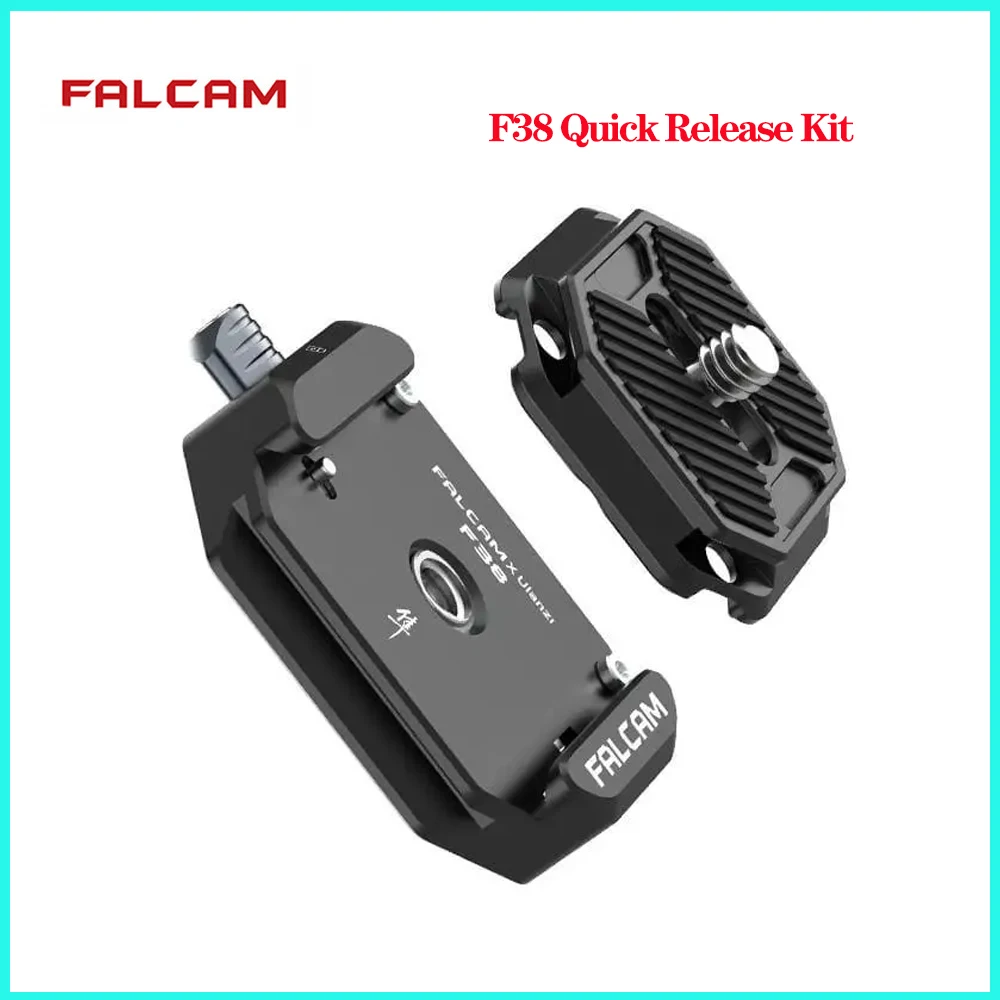 FALCAM F38 DSLR Camera Quick Relesae Plate Kit Arca Swiss Quick Switch Clamp Single Button Release Tripod Slider Mount Adapter