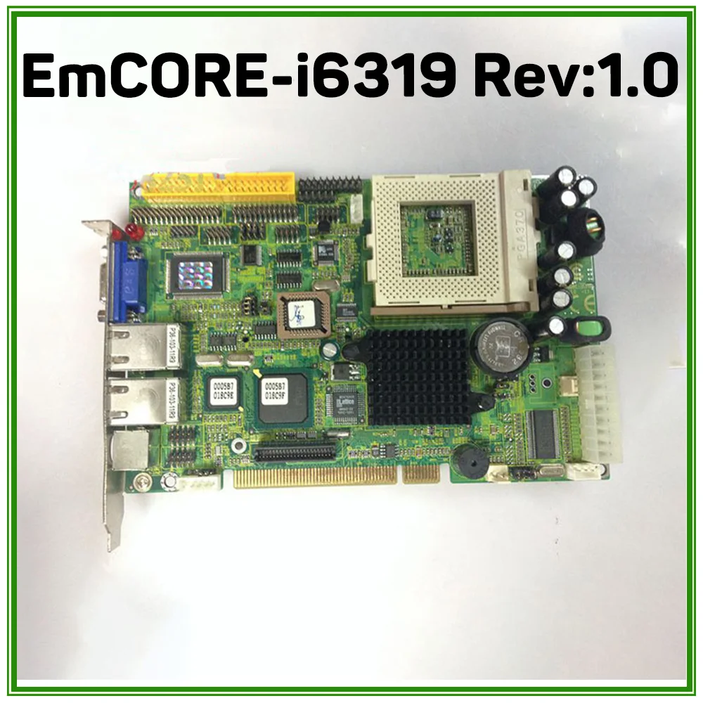 For ARBOR Industrial Control Motherboard Dual Network Card EmCORE-i6319 Rev:1.0