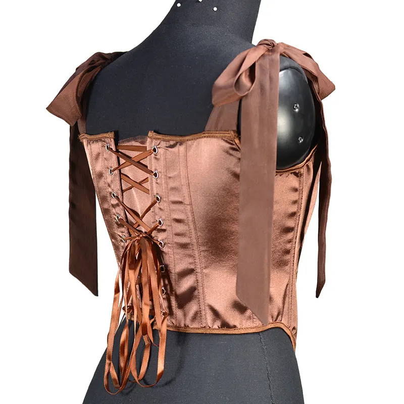 CEINTHRONEZ Sweet Nectar Lace up Corset Crop Vest Top Cropped Feminino Backless Club Top Tanks