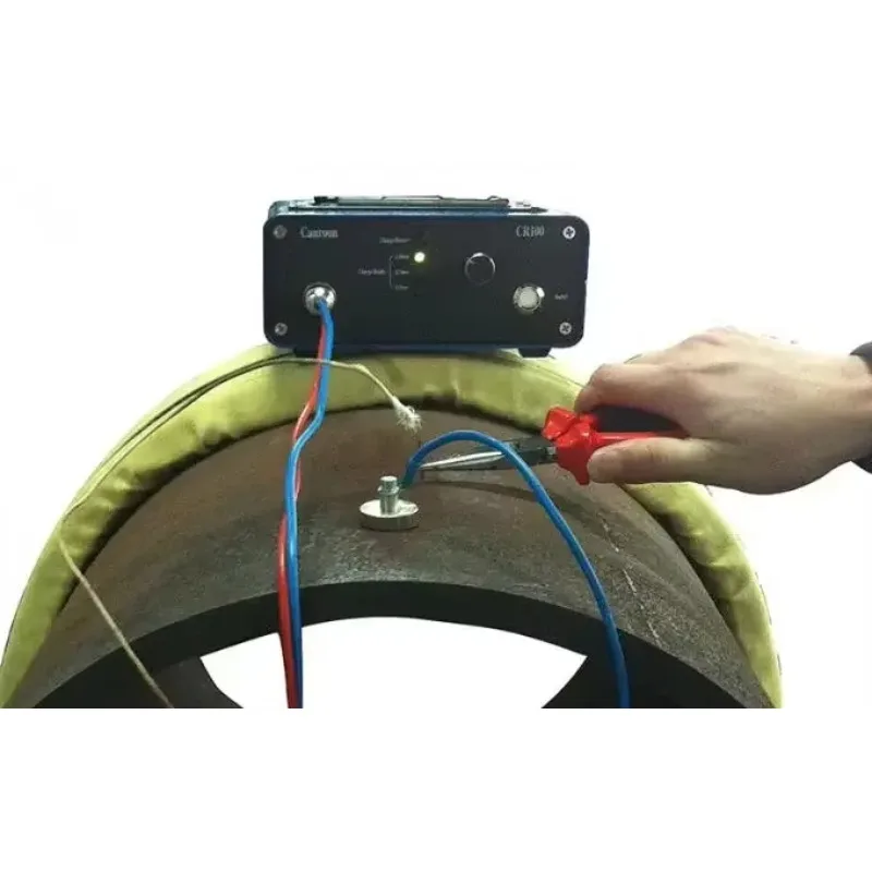 NEUES tragbares Punktschweißgerät mit feiner Spitze, 0,5 mm/0,7 mm/1,0 mm Thermoelementgröße