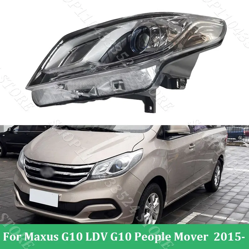 Front Bumper Headlight For Maxus G10 LDV G10 People Mover 2015- Headlamps Head light Front Lamp