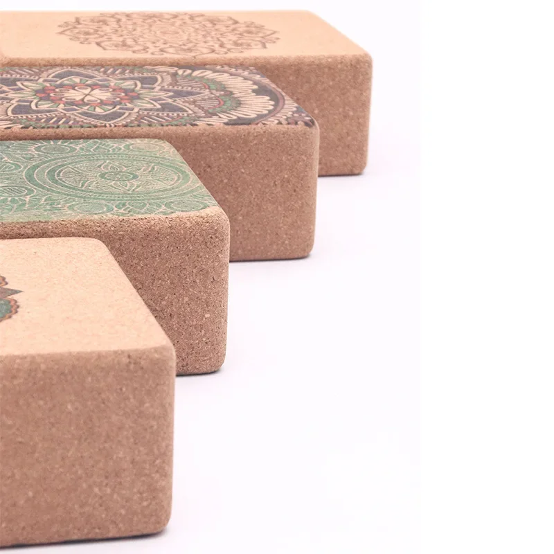 New yoga cork brick practice brick children dance special high-density yoga block fitness auxiliary yoga brick